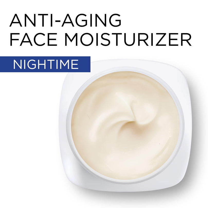 L'Oreal Paris, RevitaLift Anti-Wrinkle + Firming Night Cream Moisturizer 1.7 oz (Pack of 2)