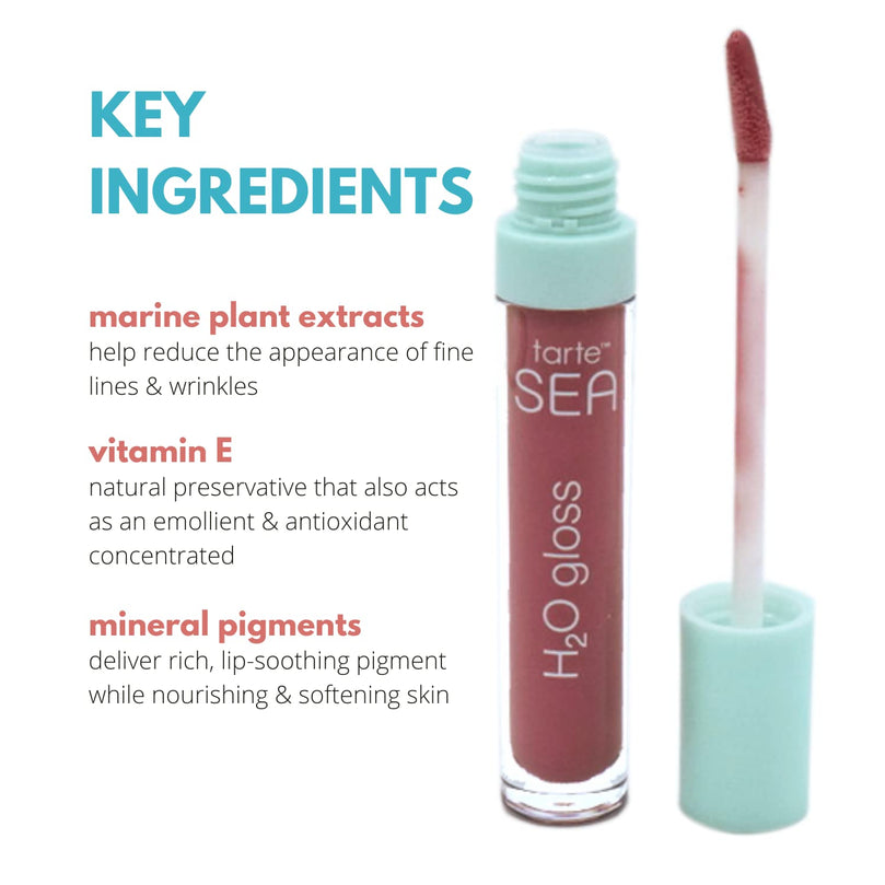 Tarte Sea H2O Lip Gloss - Room Service - (water-based lip gloss cream)