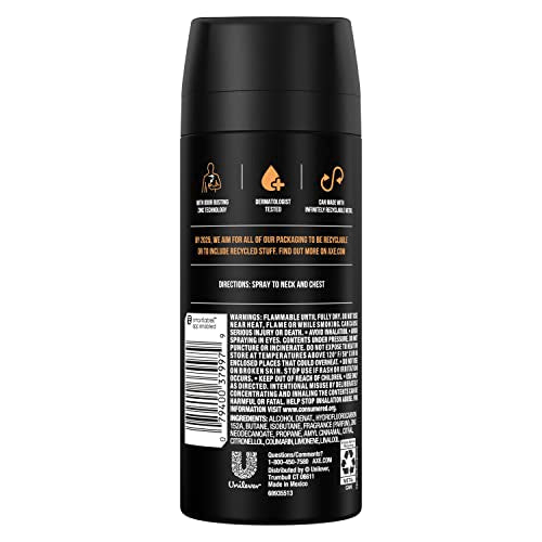 AXE Dark Temptation Body Spray Deodorant 150ML (Pack of 2)