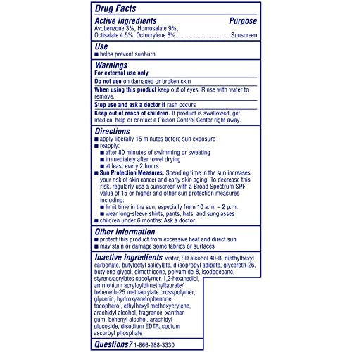 Coppertone Complete Sunscreen Lotion SPF 30, Face and Body Sunscreen, Lightweight, Water Resistant, 7 Fl Oz