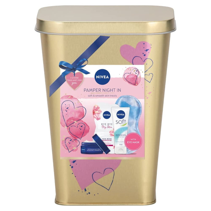Nivea Pamper Night in Skincare Gift Set, Pack of 5