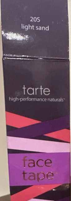 Tarte double duty beauty shape tape matte foundation 20S light sand