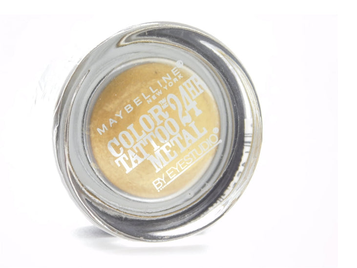 Maybelline Color Tattoo 24 HR Eyeshadow 75 24KGold .14 Oz.