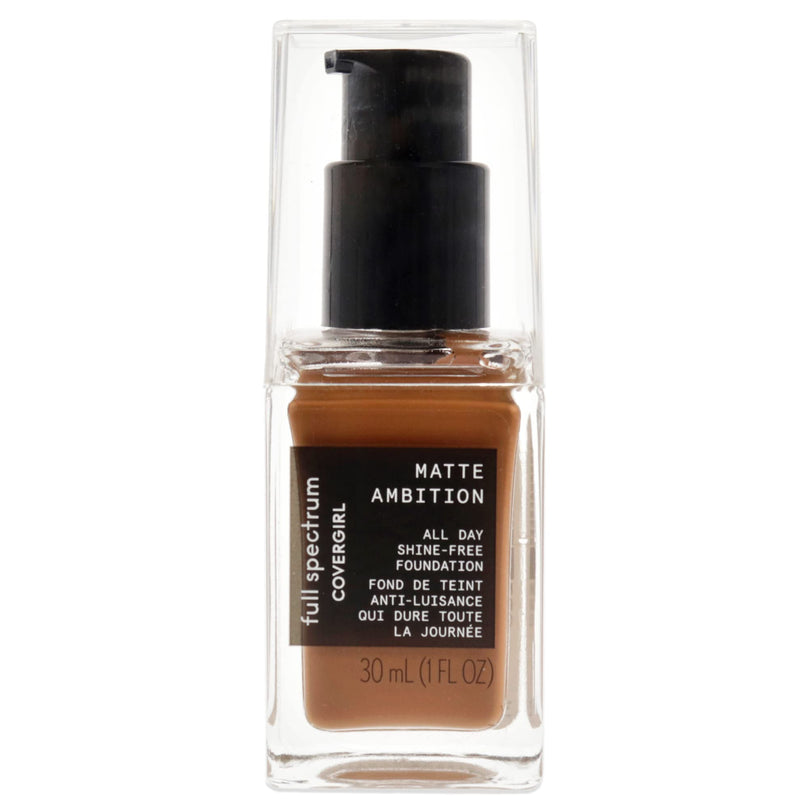 COVERGIRL Matte Ambition All Day Foundation, Deep Neutral 1, 1.01 Ounce