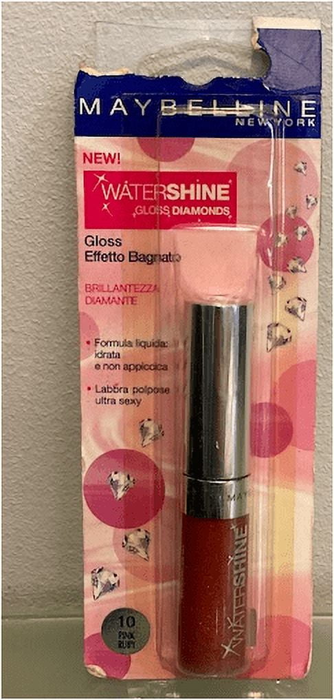 Maybelline Watershine Gloss 10 Pink Ruby Brand New