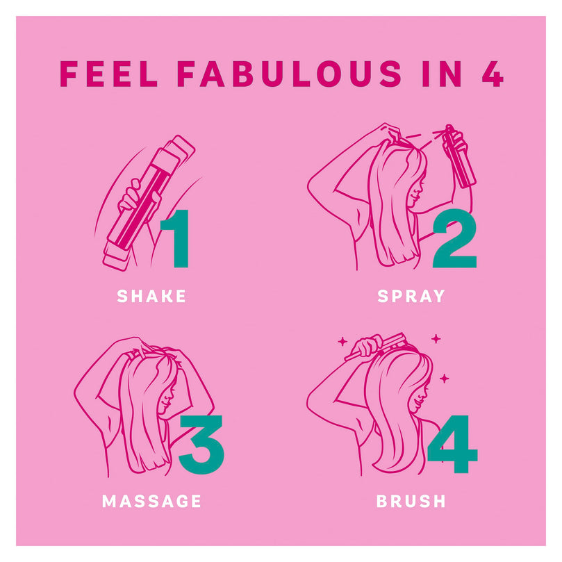 Batiste Shampoo Dry Blush, 6.73 Ounce,6 pack