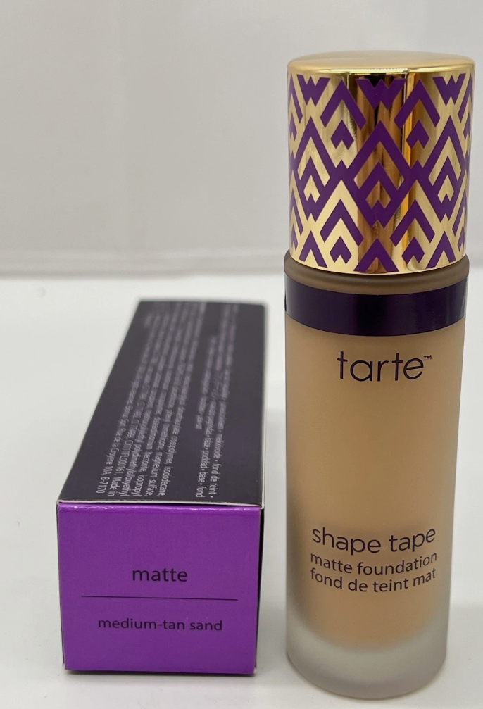 Tarte double duty beauty shape tape matte foundation 39S medium tan sand
