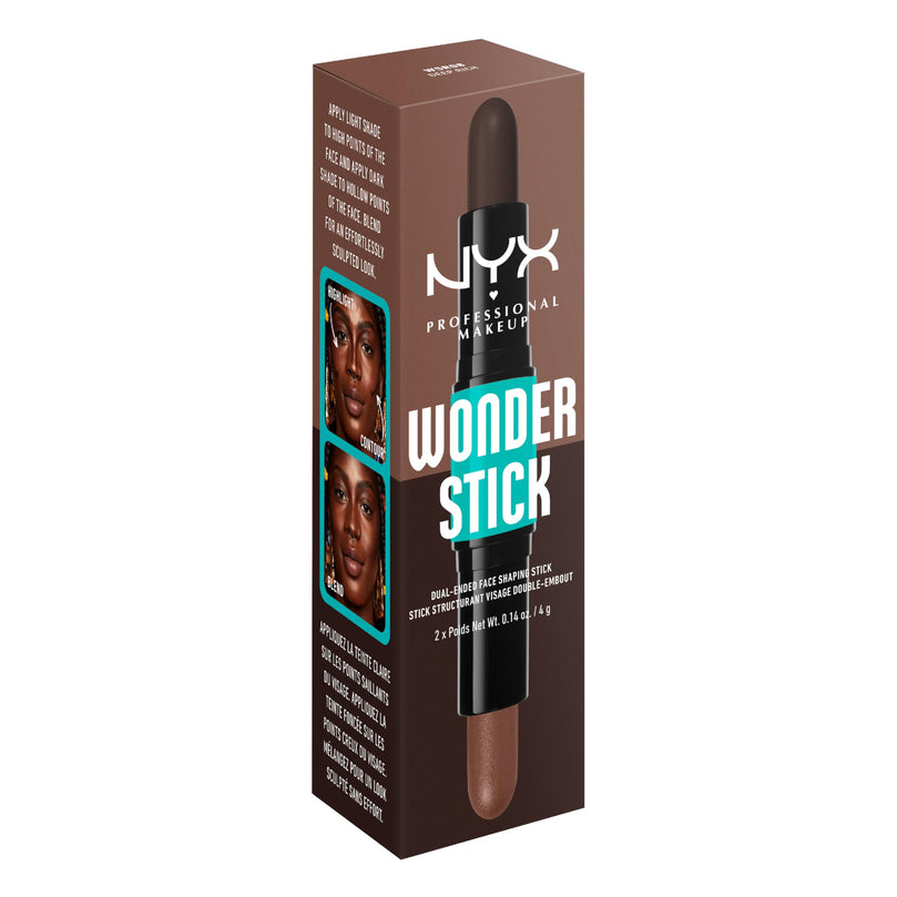 NYX PROFESSIONAL MAKEUP Wonder Stick, Face Shaping & Contouring Stick - Deep Rich