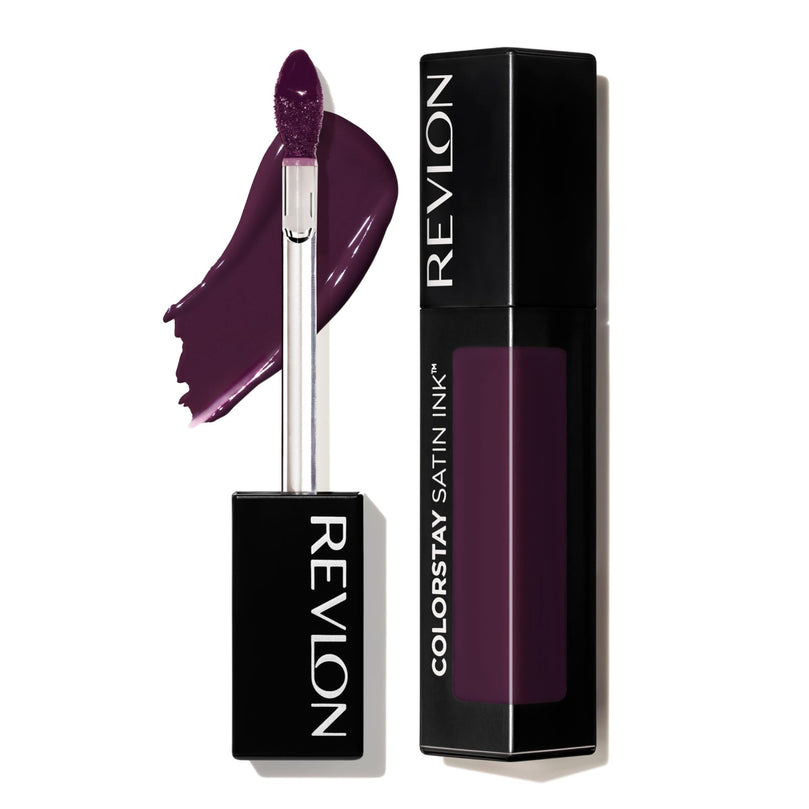 REVLON ColorStay Satin Ink Crown Jewels Liquid Lipstick 036 Royal Amethyst 0.17 fl oz.