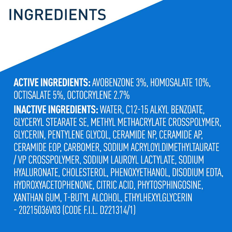 CeraVe Ultra-Light Moisturizing Face Lotion with SPF 30 for Normal to Oily Skin, 1.7 fl oz