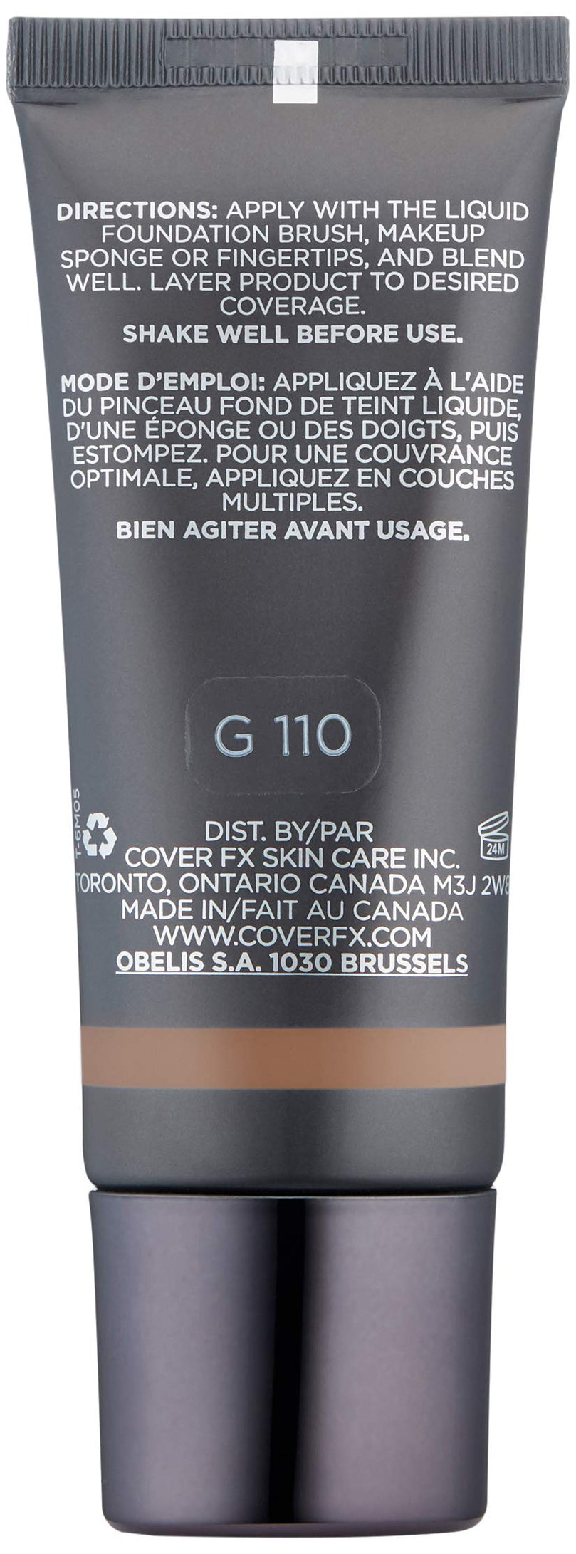 Cover FX Natural Finish Foundation - G110 1 fl. oz.