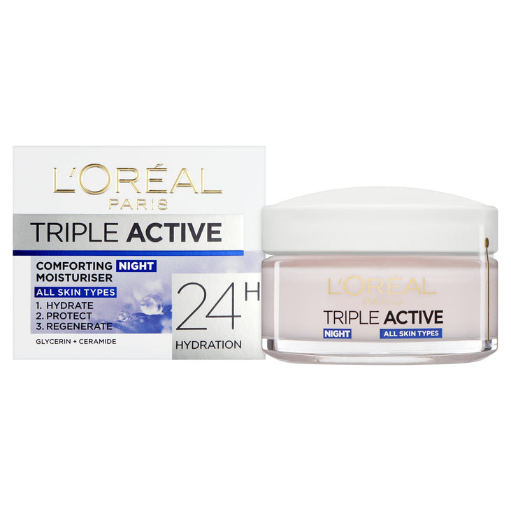 L’Oreal Paris Triple Active Night Cream (50ml)