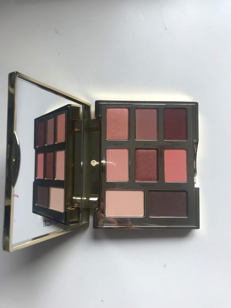 Tarte Flawless on the Fly set - Eyeshadow Palette & Lights, Camera Lashes Mascara