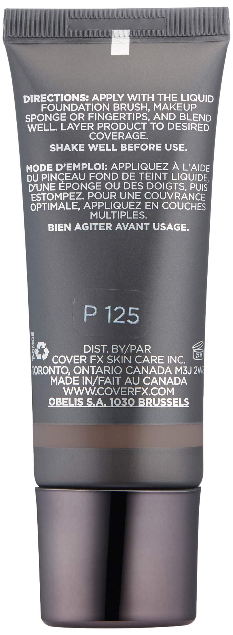 Cover FX Natural Finish Foundation - P125 1 fl. Oz