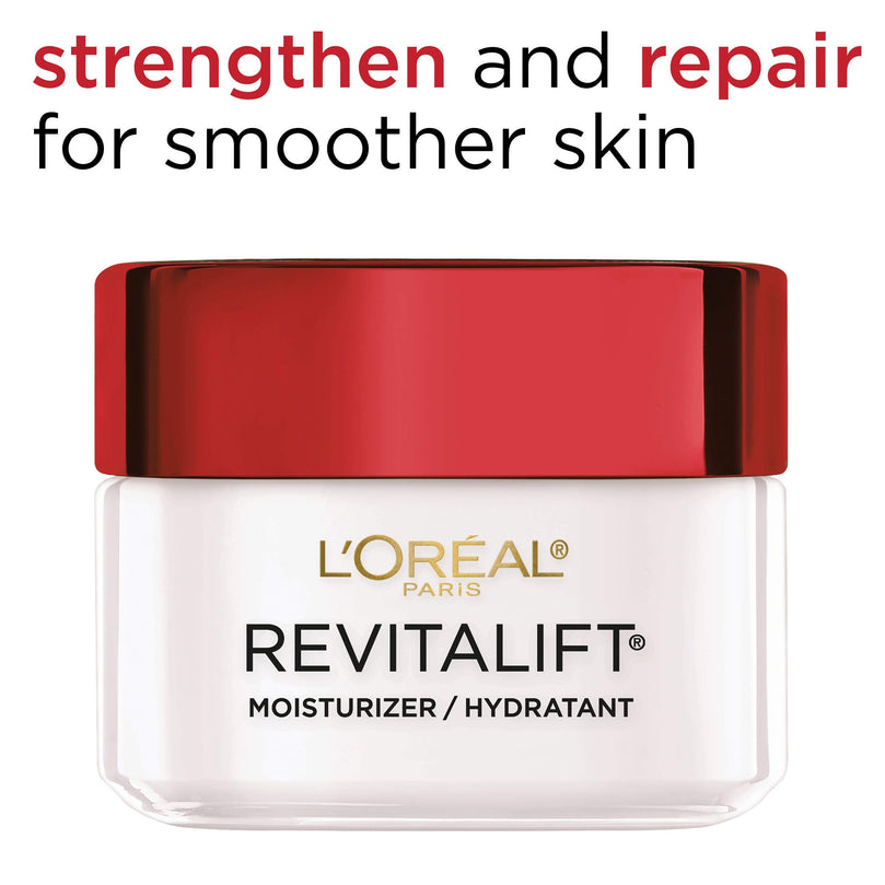 Loreal Paris Revitalift Anti-Wrinkle and Firming Face and Neck Moisturizer, Pro Retinol 1.7 oz