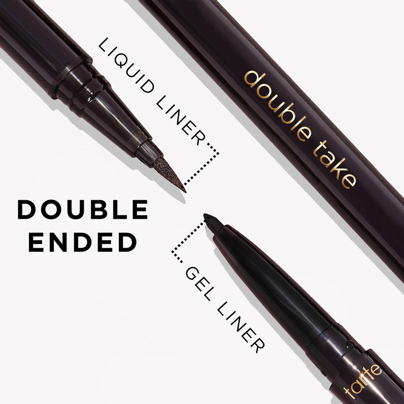 tarte double take eyeliner - brown - full size