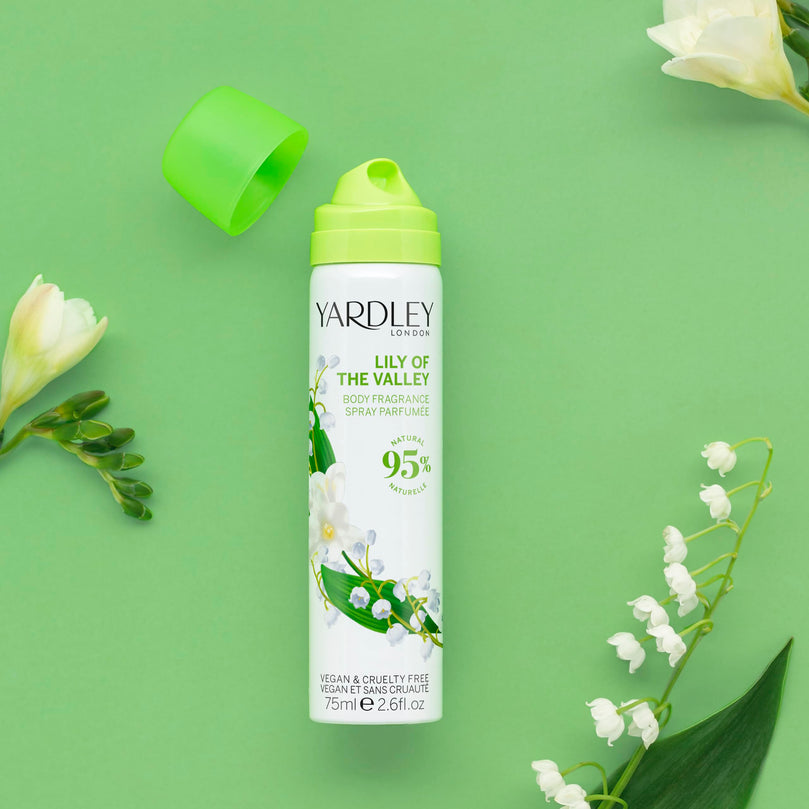 Yardley London Lily of the Valley Deodorising Body Fragrance