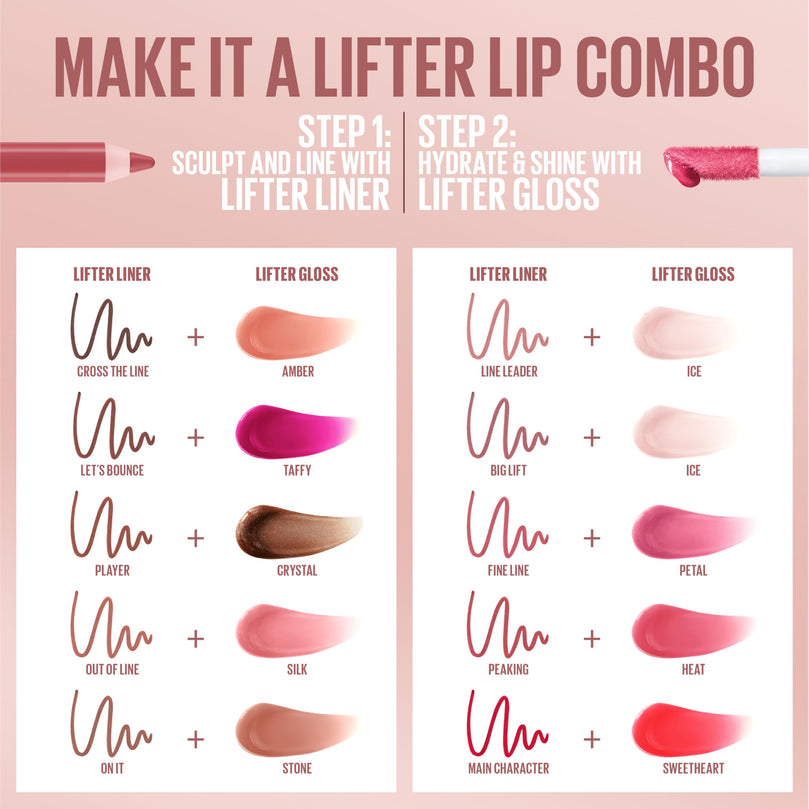 Maybelline Lifter Gloss Plumping Lip Gloss with Hyaluronic Acid - 010 Crystal