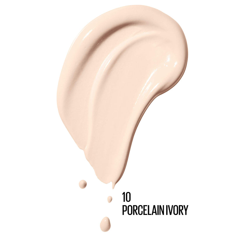 Maybelline Dream Radiant Liquid Hydrating Foundation - 10 Porcelain Ivory