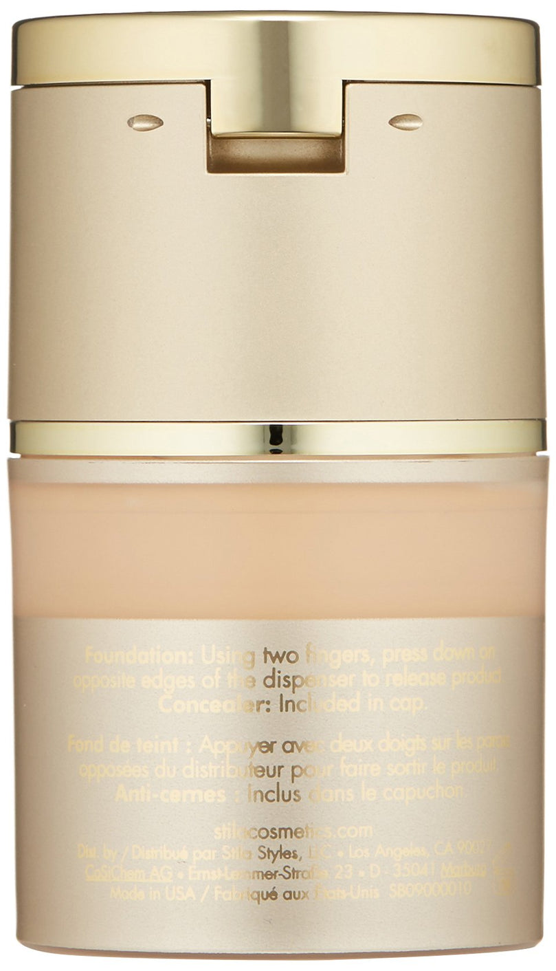 Stay All Day Foundation & Concealer - 8 Honey by Stila for Women - 1 oz Makeup