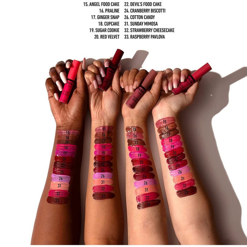 NYX PROFESSIONAL MAKEUP Butter Gloss, Non-Sticky Lip Gloss - Merengue (Pink Lilac)