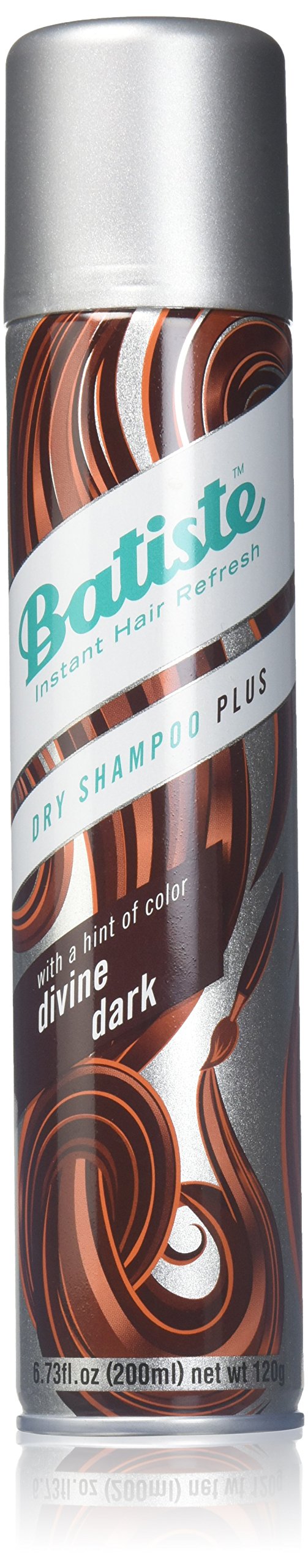 Batiste Dry Shampoo, Divine Dark, 6.73 oz. (2 Pack)