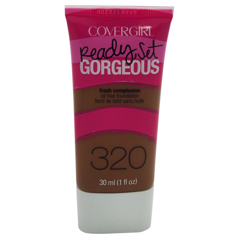 COVERGIRL Ready Set Gorgeous Foundation Soft Sable 320, 1 oz (packaging may vary)