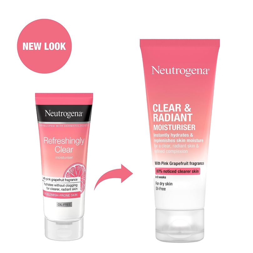 Neutrogena Refreshingly Clear Oil Free Moisturizer 50ml