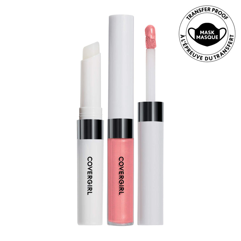 COVERGIRL Outlast All-Day Lip Color With Topcoat, Cherry Cordial