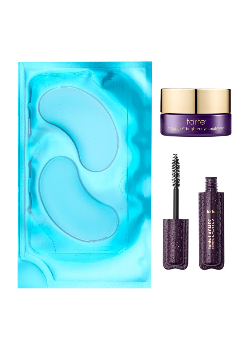tarte Wide Awake Eye Set - Mascara, Eye Treatment & Patches