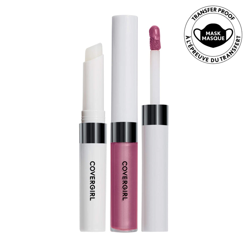 COVERGIRL Outlast All-Day Lip Color With Topcoat, Luminous Lilac