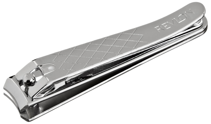 Revlon Accurate Clipping Stainless Steel Toenail Clipper, Silver