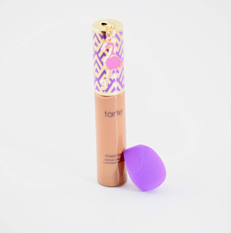 Tarte Double Duty Beauty Shape Tape Concealer + Mini Sponge Duo in Deep