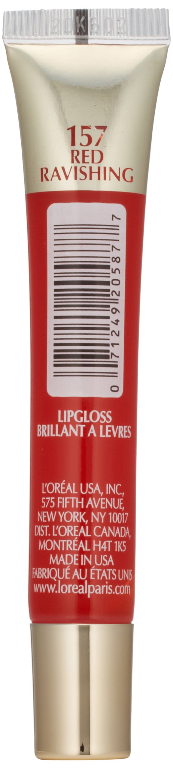 L’Oréal Paris Colour Riche Le Gloss, Red Ravishing, 0.4 fl. oz.