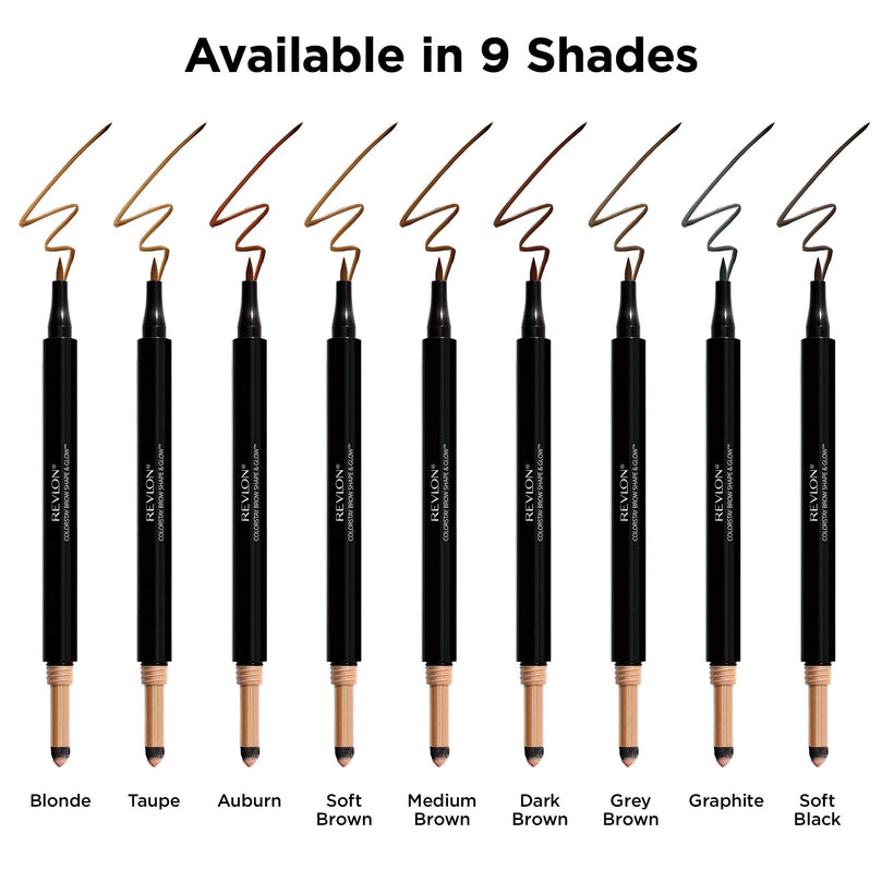 Revlon Colorstay Shape & Glow Eye Brow Marker and Highlighter 255 Soft Brown