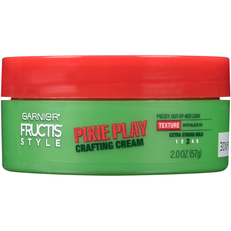 Garnier Fructis Style Pixie Play Crafting Cream, All Hair Types, oz. (Packaging May Vary) Texture 2 Ounce 2.0 Ounce