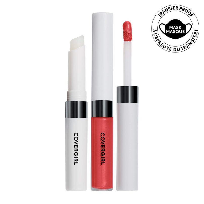 COVERGIRL Outlast All-Day Lip Color With Topcoat, Red Hot