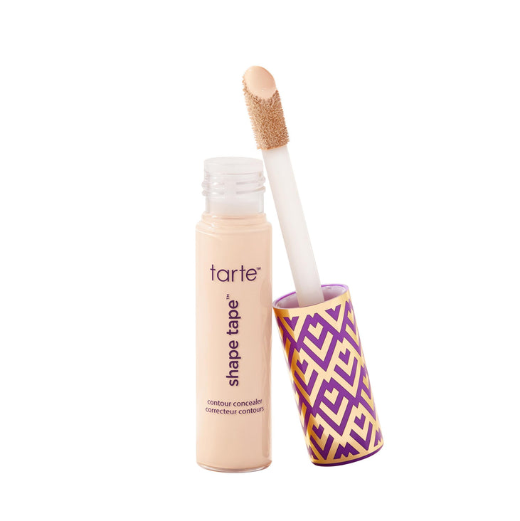 tarte shape tape full-coverage concealer - 8B porcelain beige (very fair skin with cool, pink undertones)