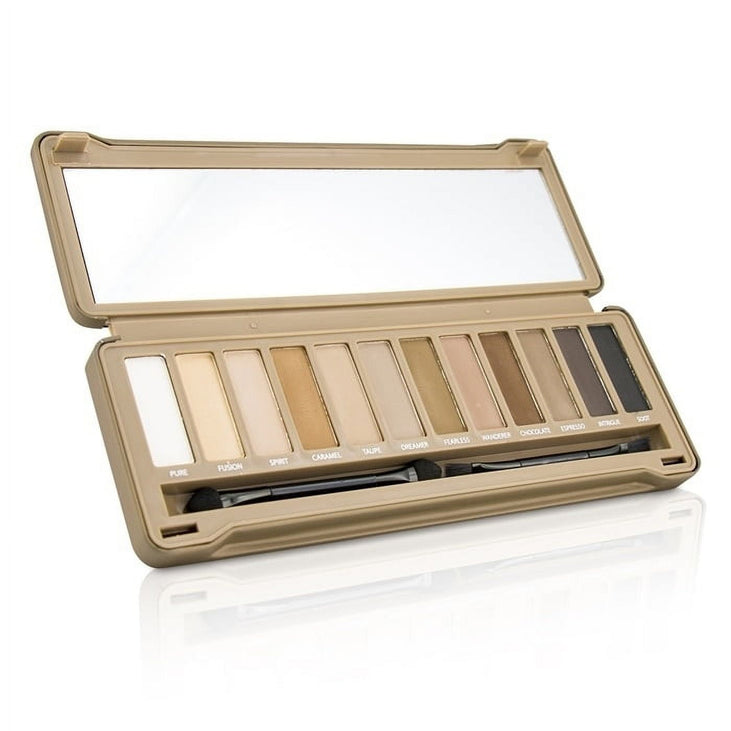 BYS Eyeshadow Palette (12x Eyeshadow 2x Applicator) - Matte 12g/0.42oz