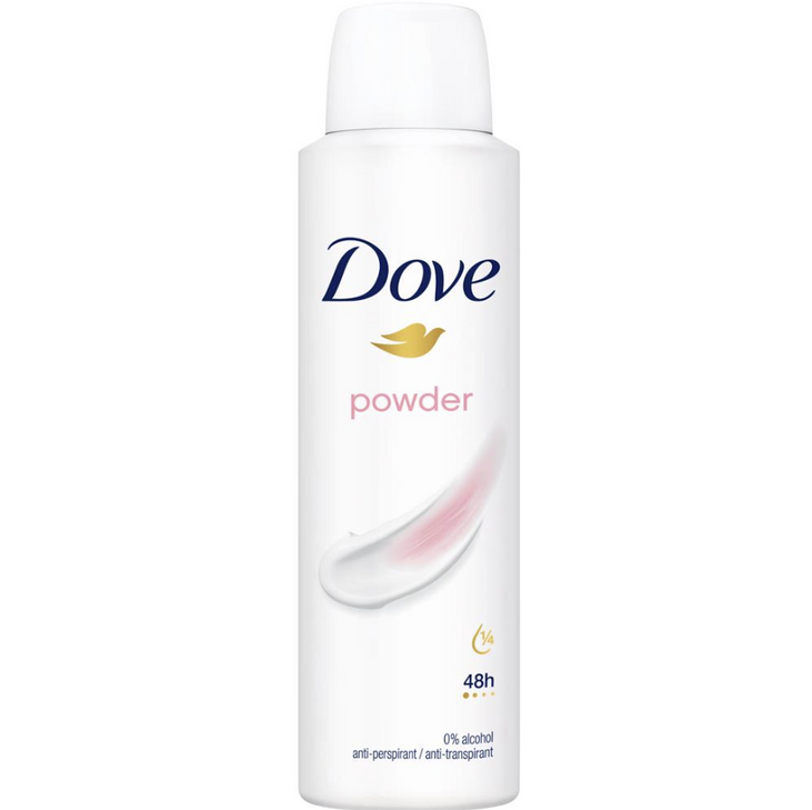 Dove Anti Perspirant Deodorant 48h Powder Spray 150 ml