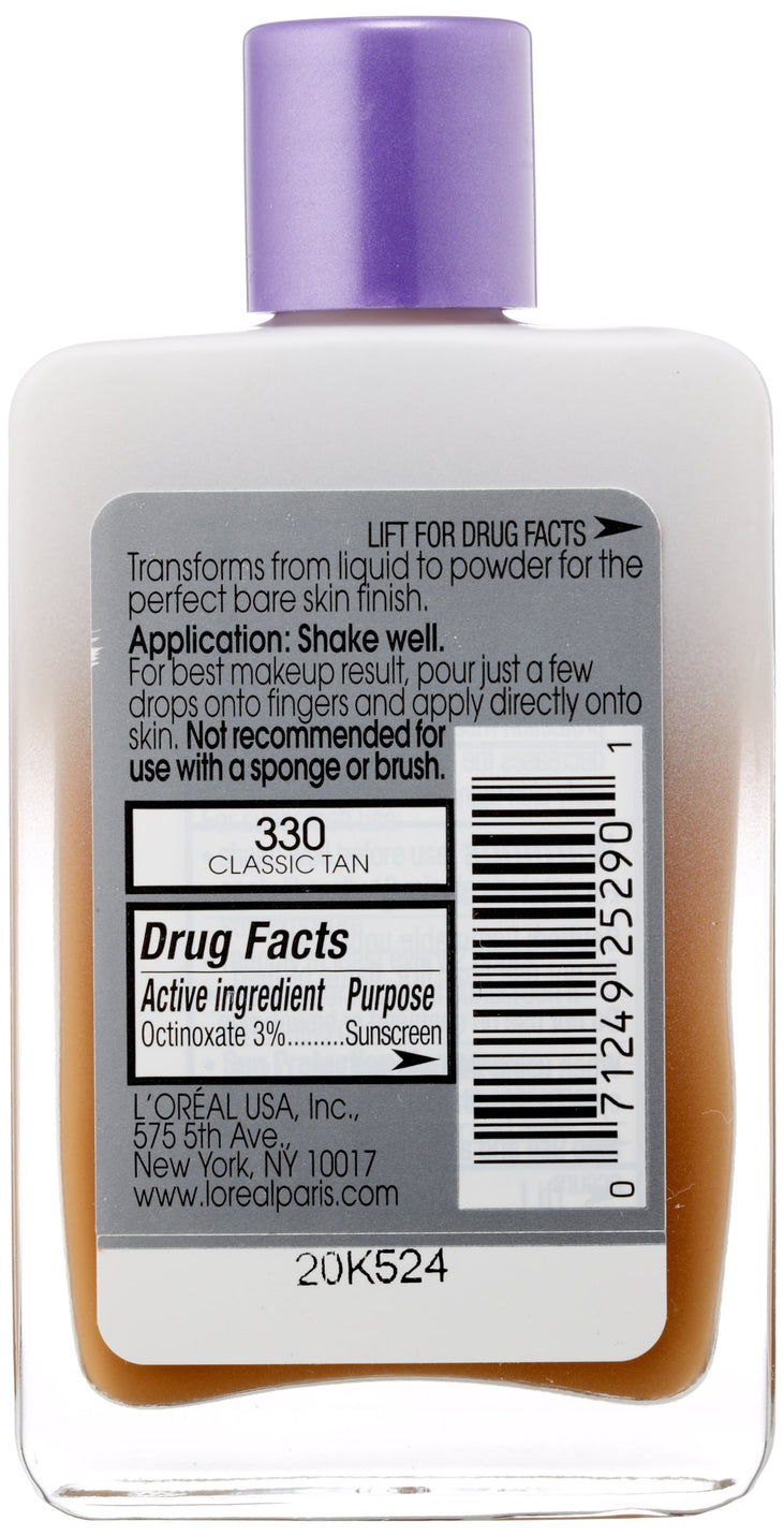 L'Oreal Loreal Magic Nude Liquid Powder Makeup, 0.91 oz