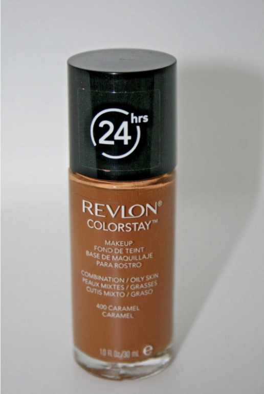 Revlon ColorStay Liquid Foundation Face Makeup for Combination & Oily Skin - 400 Caramel 1 Fl Oz