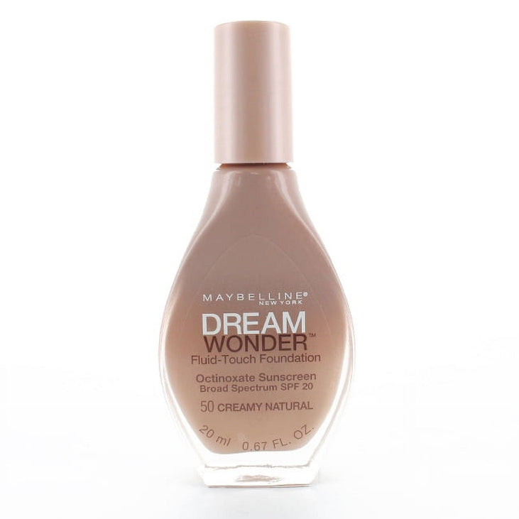 Maybelline New York Dream Wonder Fluid-Touch Foundation, Creamy Natural