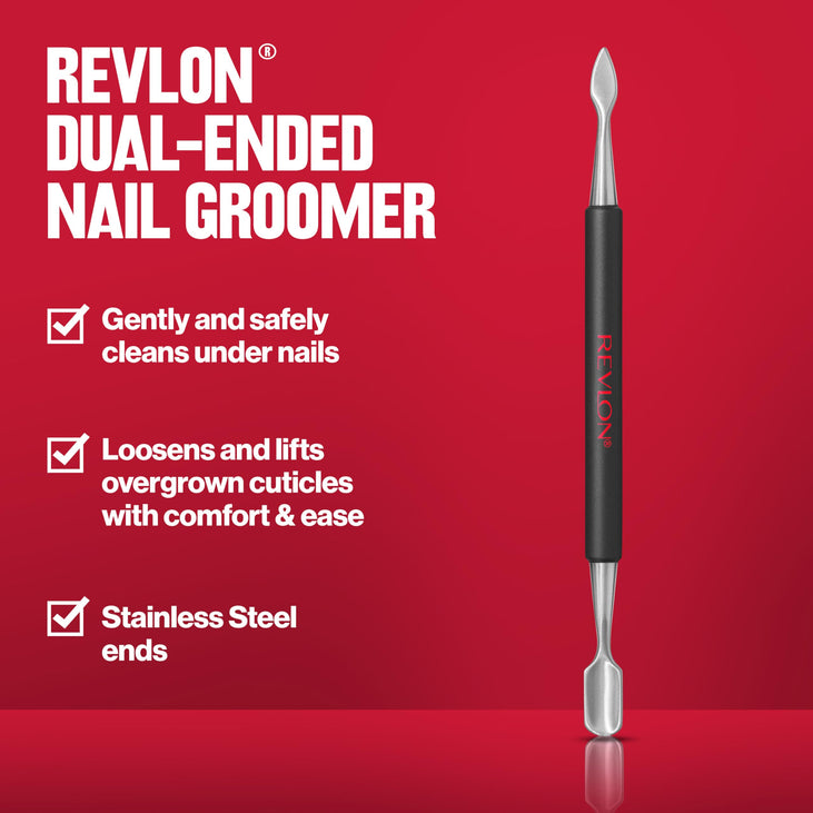 Revlon Stainless Steel Dual Ended Nail Groomer 59672