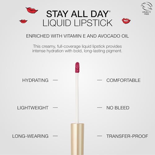 Stila Stay All Day® Liquid Lipstick - Sirena (Magenta Plum) 0.1oz