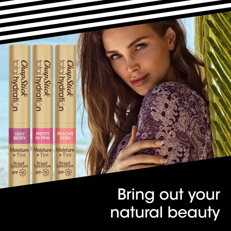 ChapStick Total Hydration Balm Gift Set - 3 Tubes 0.08 oz Each