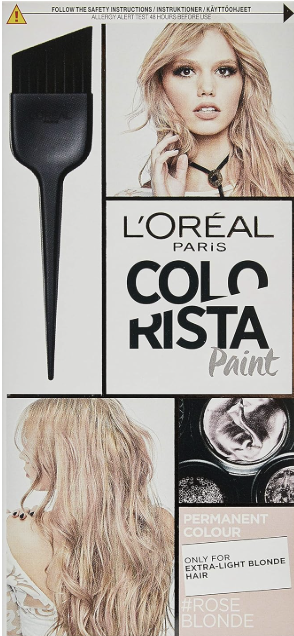 Loreal Colorista Paint Rose Blonde Permanent Hair Dye (2 Pack)