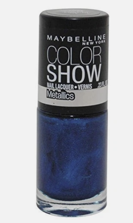 Maybelline Color Show Nail Polish 100 Navy Narcissist 0.23 Fl Oz