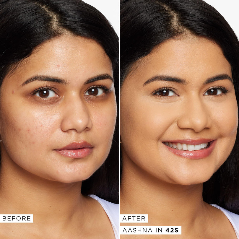 tarte shape tape full-coverage concealer - 42S tan sand (tan skin with warm, golden undertones) - travel size