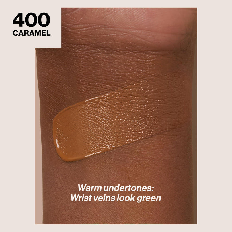 Revlon ColorStay Liquid Foundation Face Makeup for Combination & Oily Skin - 400 Caramel 1 Fl Oz